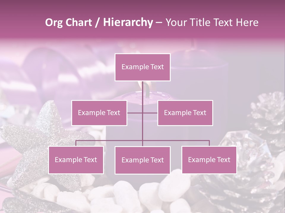 Schmuck Deko Tischdekoration PowerPoint Template