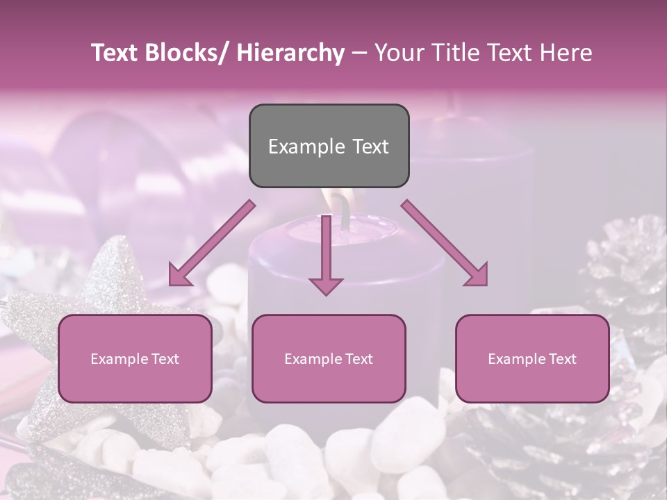 Schmuck Deko Tischdekoration PowerPoint Template