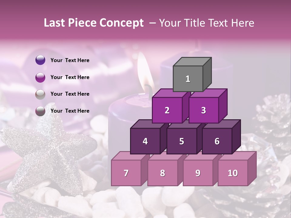 Schmuck Deko Tischdekoration PowerPoint Template