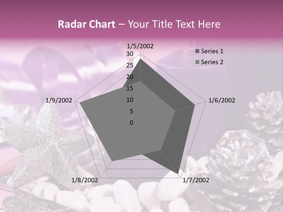 Schmuck Deko Tischdekoration PowerPoint Template