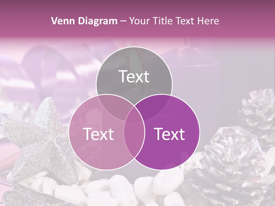 Schmuck Deko Tischdekoration PowerPoint Template