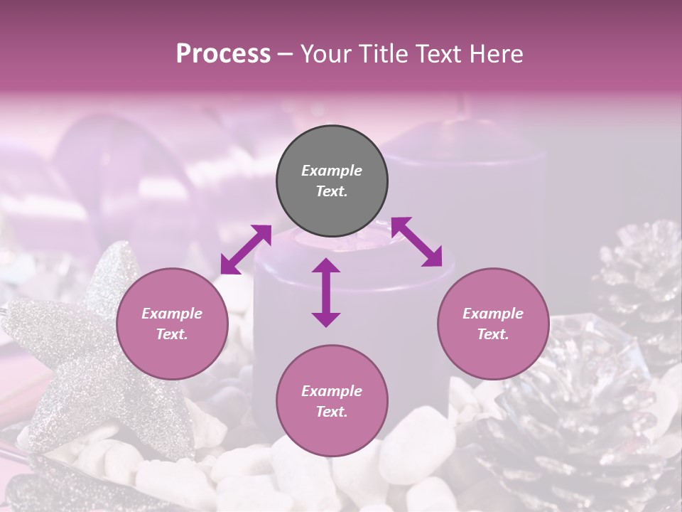 Schmuck Deko Tischdekoration PowerPoint Template