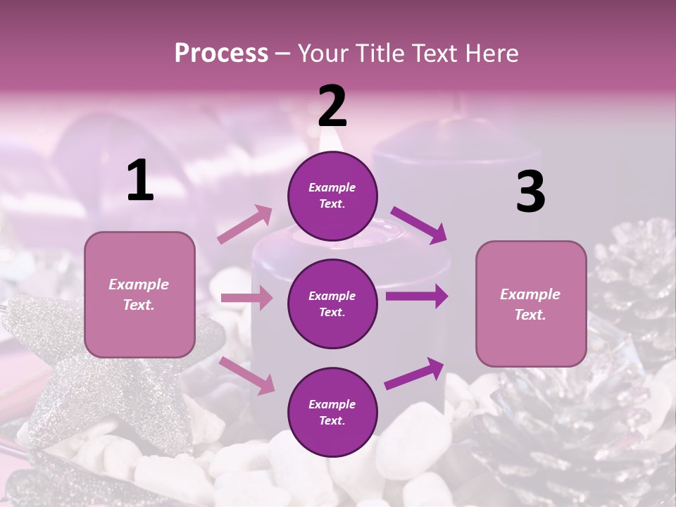 Schmuck Deko Tischdekoration PowerPoint Template