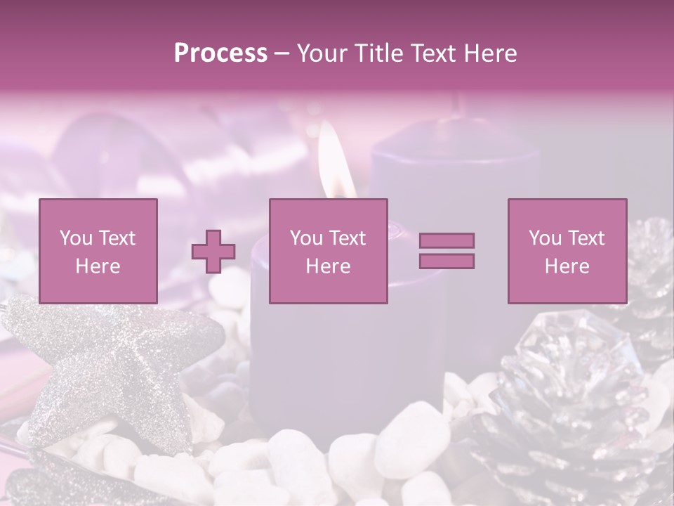 Schmuck Deko Tischdekoration PowerPoint Template