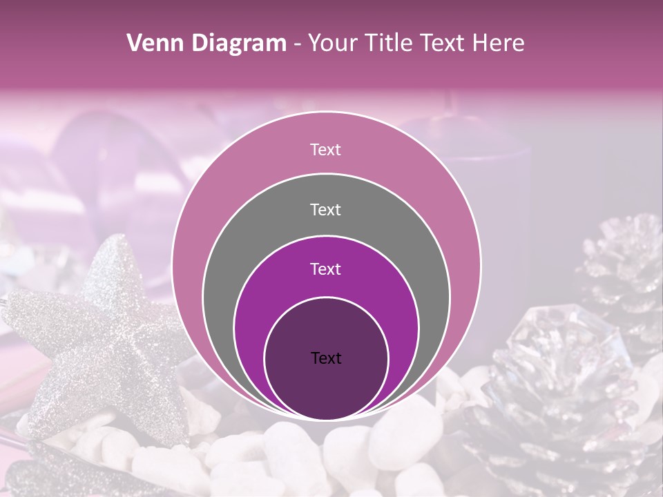 Schmuck Deko Tischdekoration PowerPoint Template