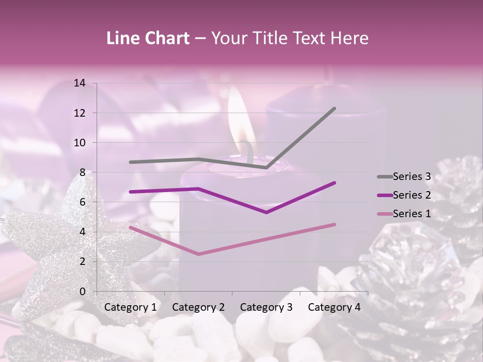 Schmuck Deko Tischdekoration PowerPoint Template