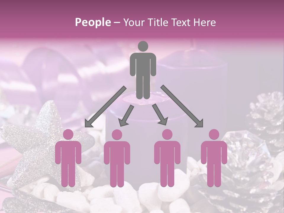 Schmuck Deko Tischdekoration PowerPoint Template