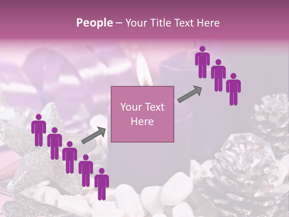 Schmuck Deko Tischdekoration PowerPoint Template