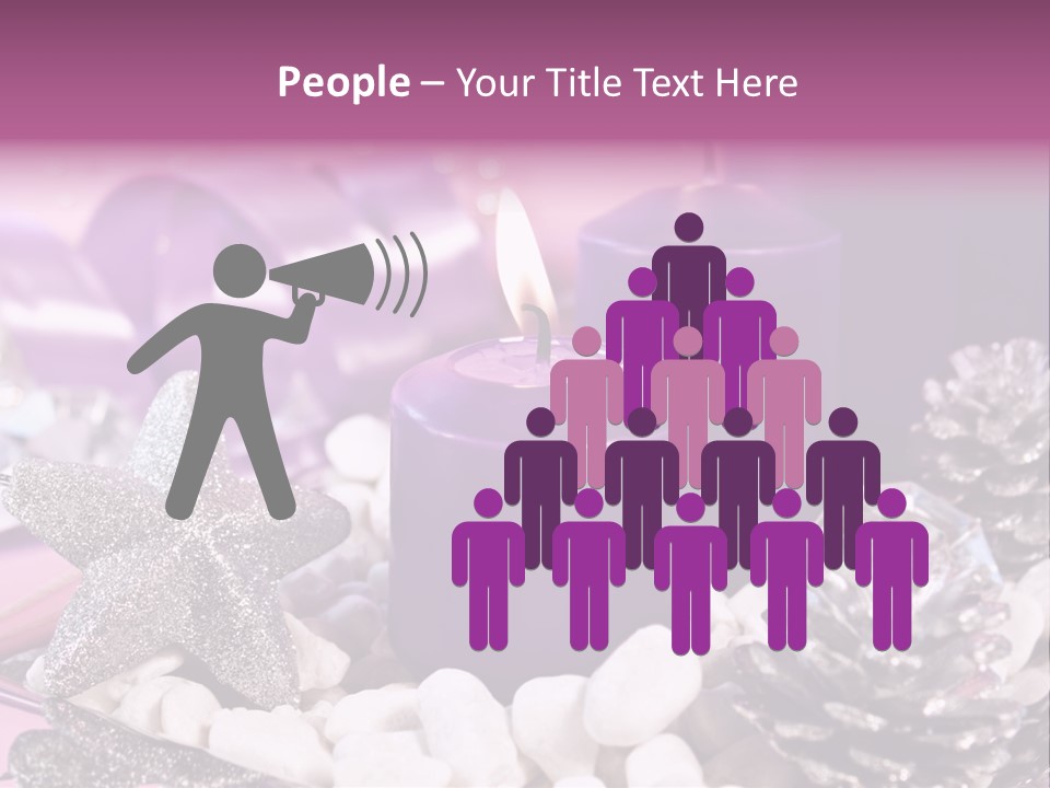 Schmuck Deko Tischdekoration PowerPoint Template