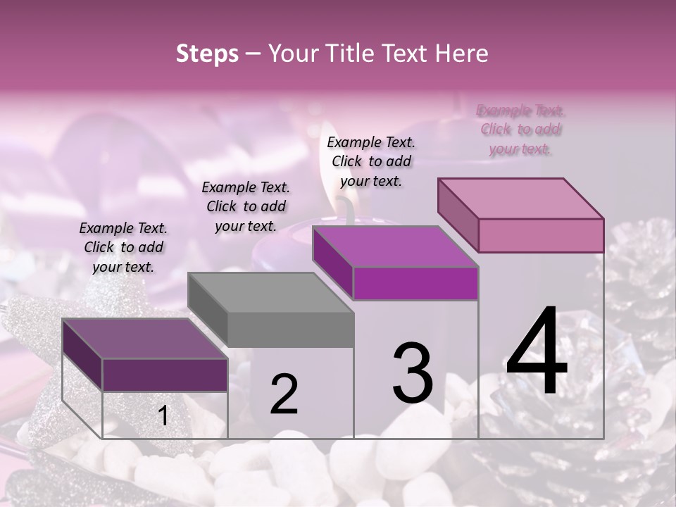 Schmuck Deko Tischdekoration PowerPoint Template