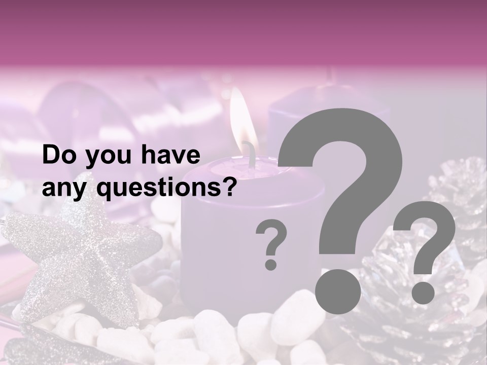 Schmuck Deko Tischdekoration PowerPoint Template