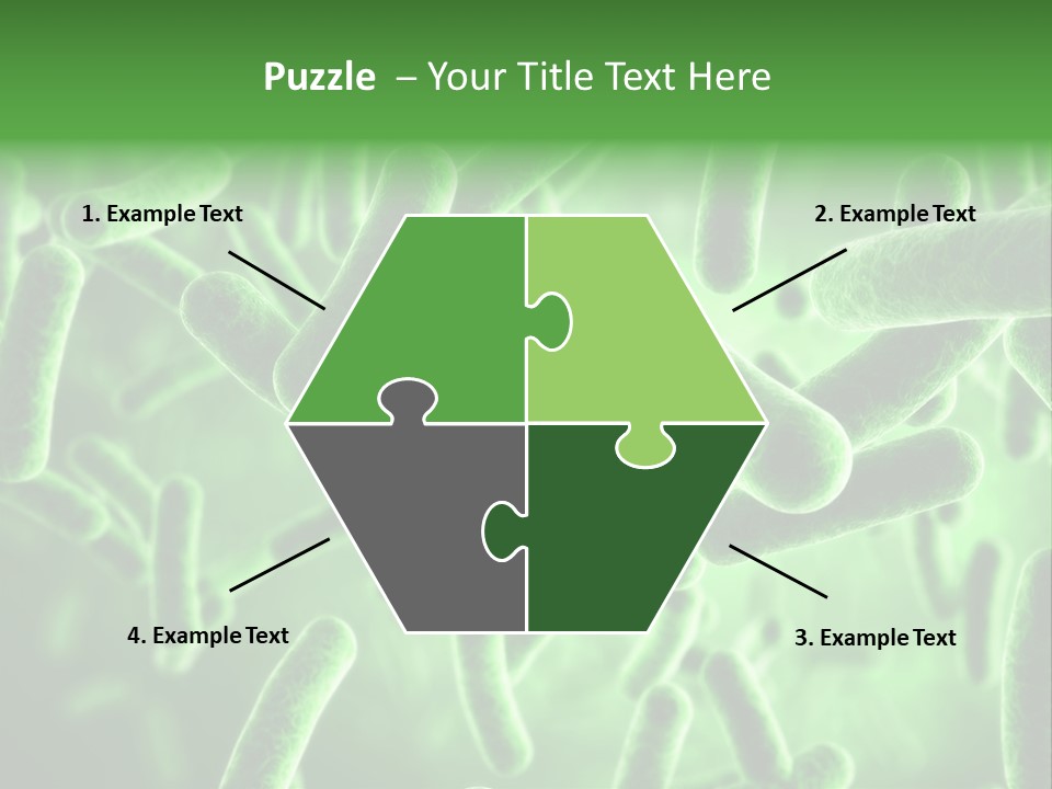 Life Illustration Micro PowerPoint Template