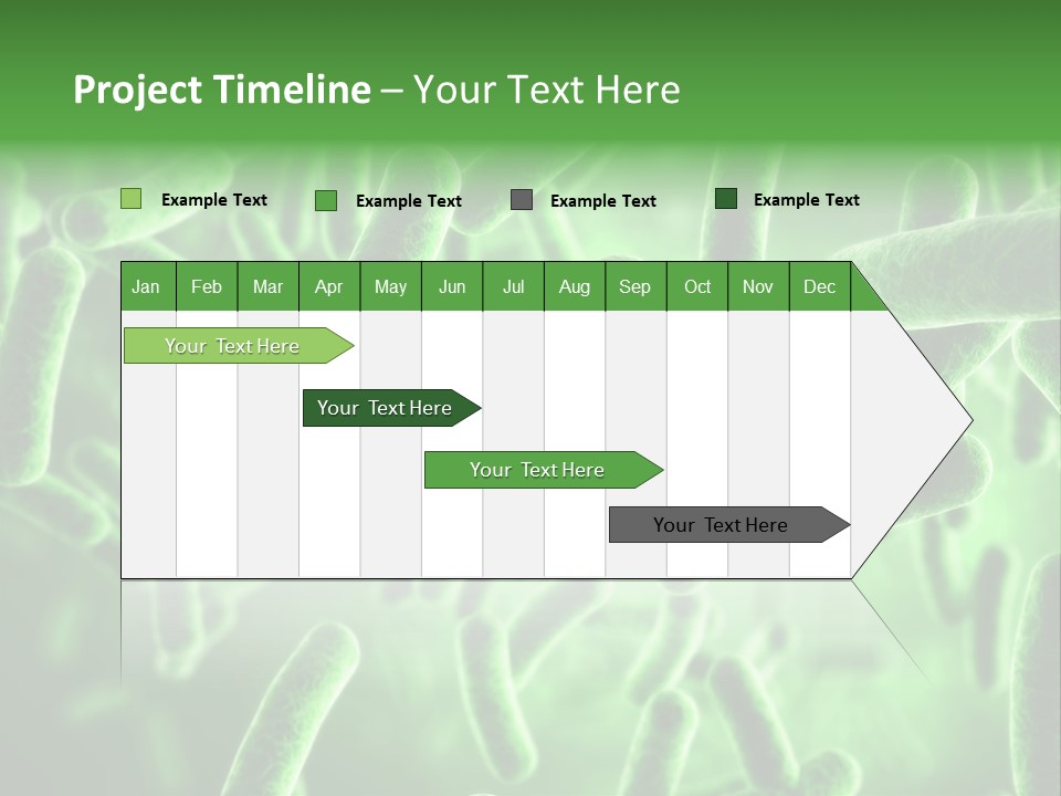 Life Illustration Micro PowerPoint Template