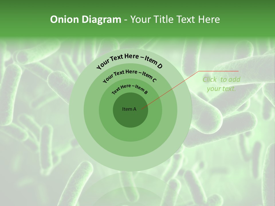 Life Illustration Micro PowerPoint Template