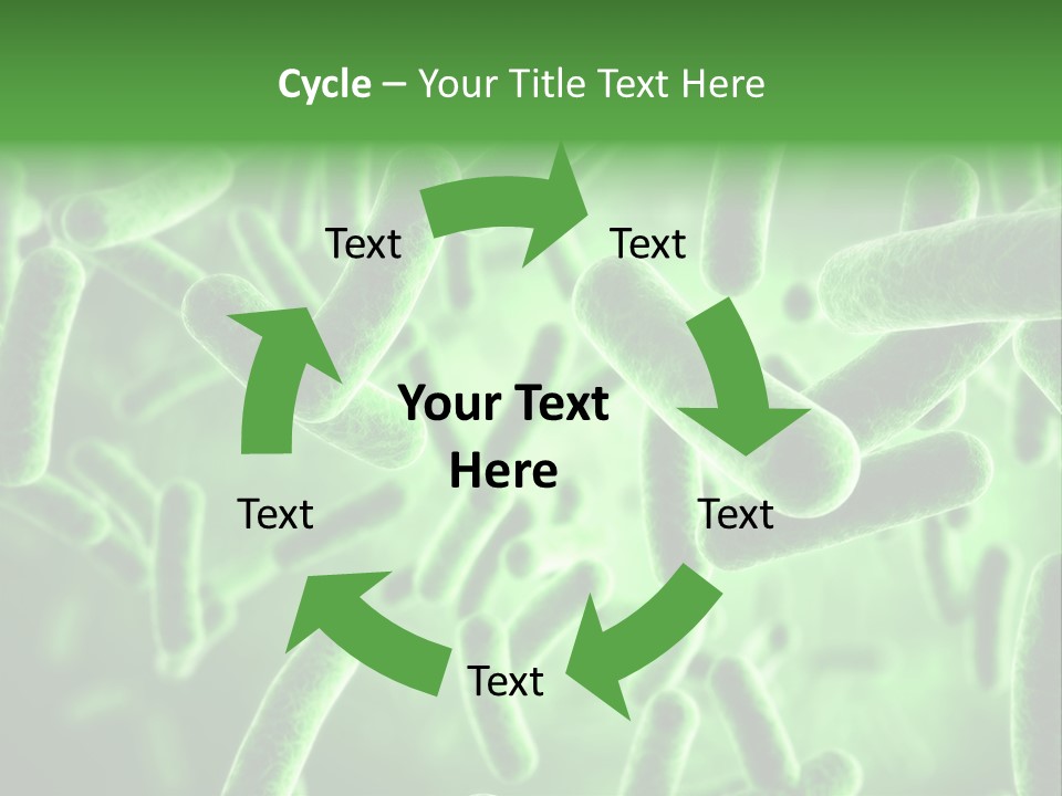 Life Illustration Micro PowerPoint Template