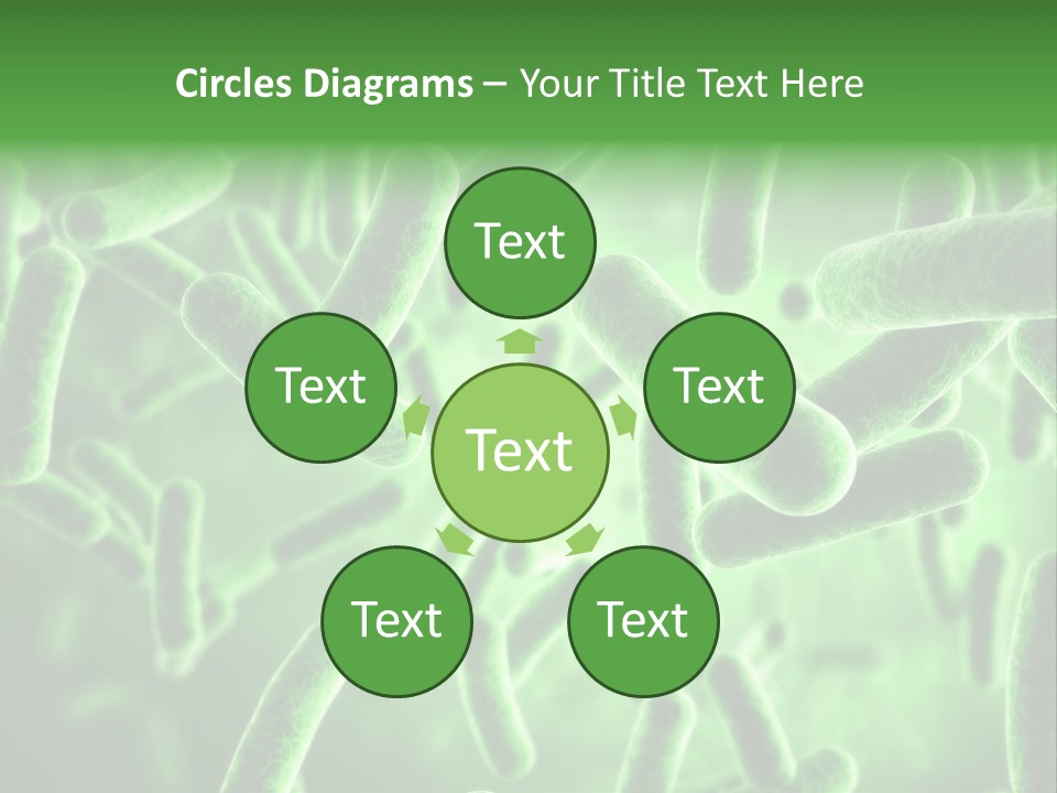 Life Illustration Micro PowerPoint Template