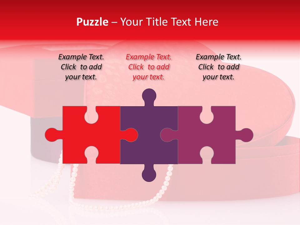 Event Red Gift PowerPoint Template