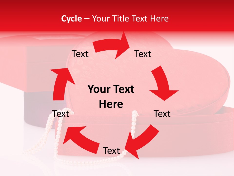 Event Red Gift PowerPoint Template