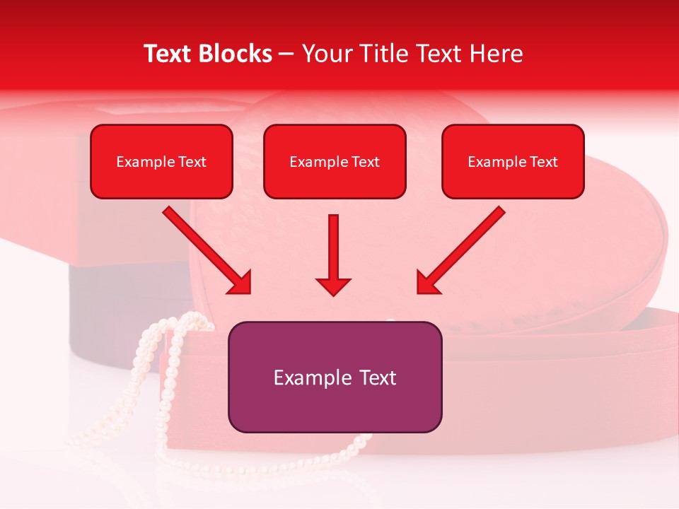 Event Red Gift PowerPoint Template