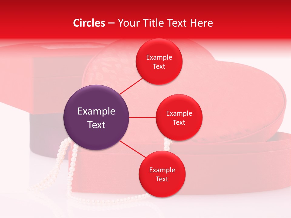 Event Red Gift PowerPoint Template