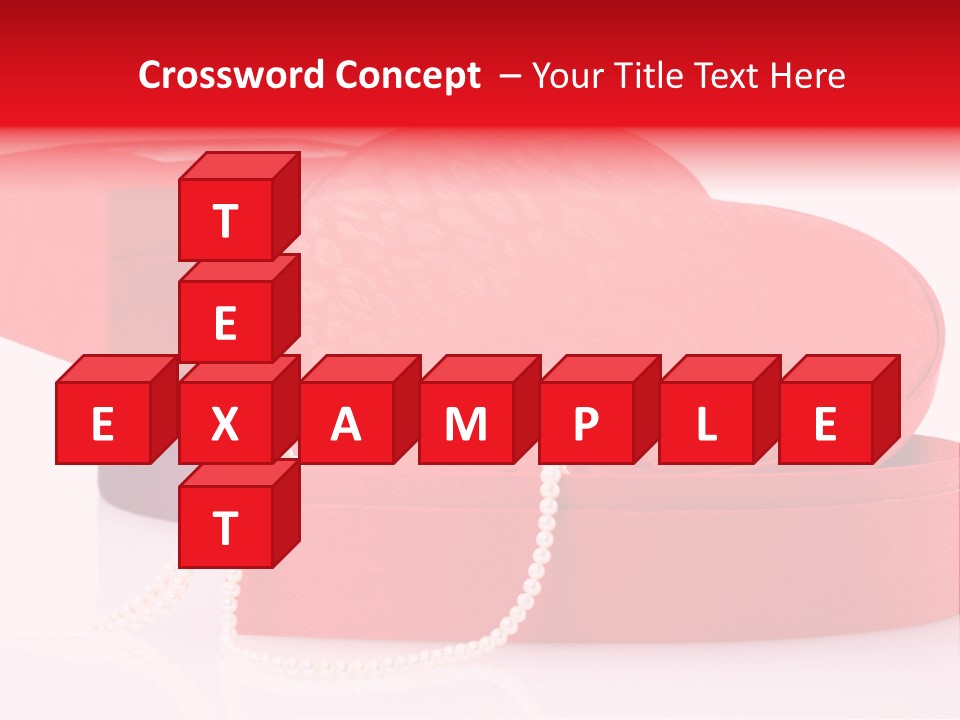 Event Red Gift PowerPoint Template