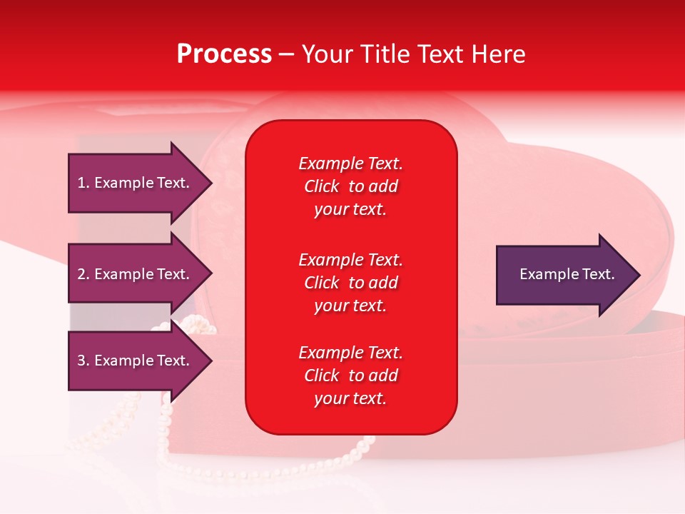 Event Red Gift PowerPoint Template
