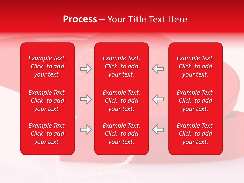 Event Red Gift PowerPoint Template