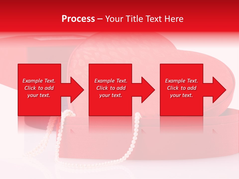 Event Red Gift PowerPoint Template