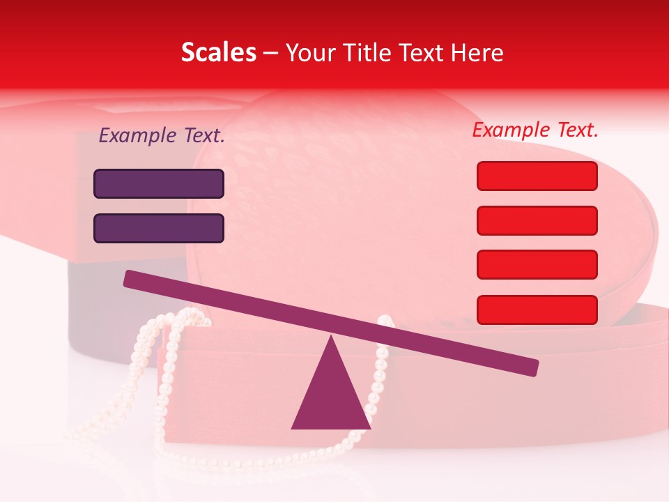 Event Red Gift PowerPoint Template