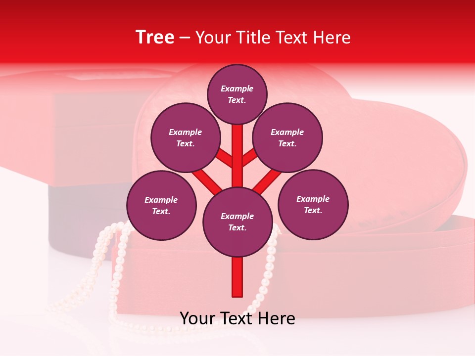 Event Red Gift PowerPoint Template