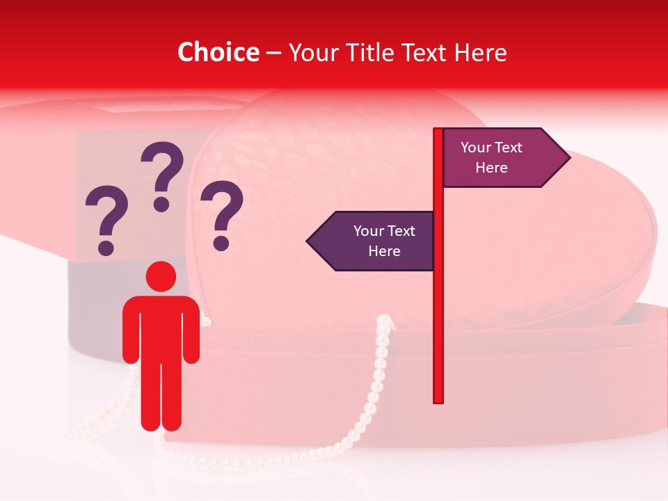Event Red Gift PowerPoint Template