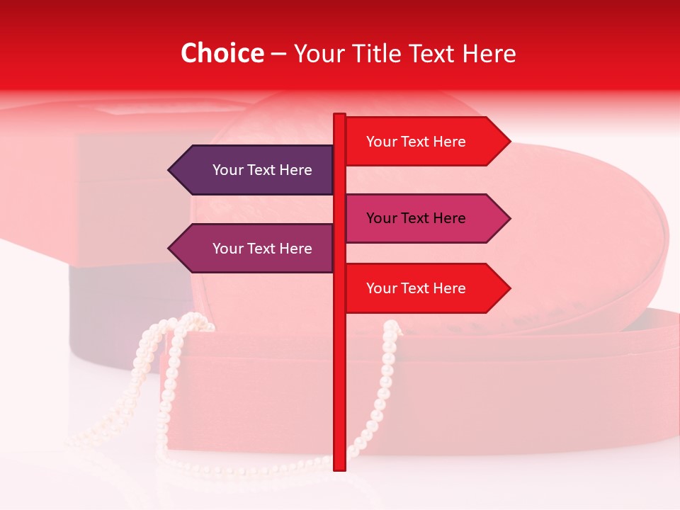 Event Red Gift PowerPoint Template