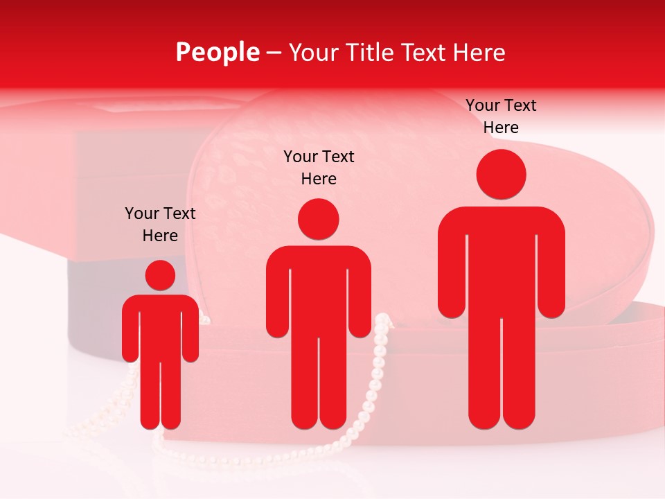 Event Red Gift PowerPoint Template