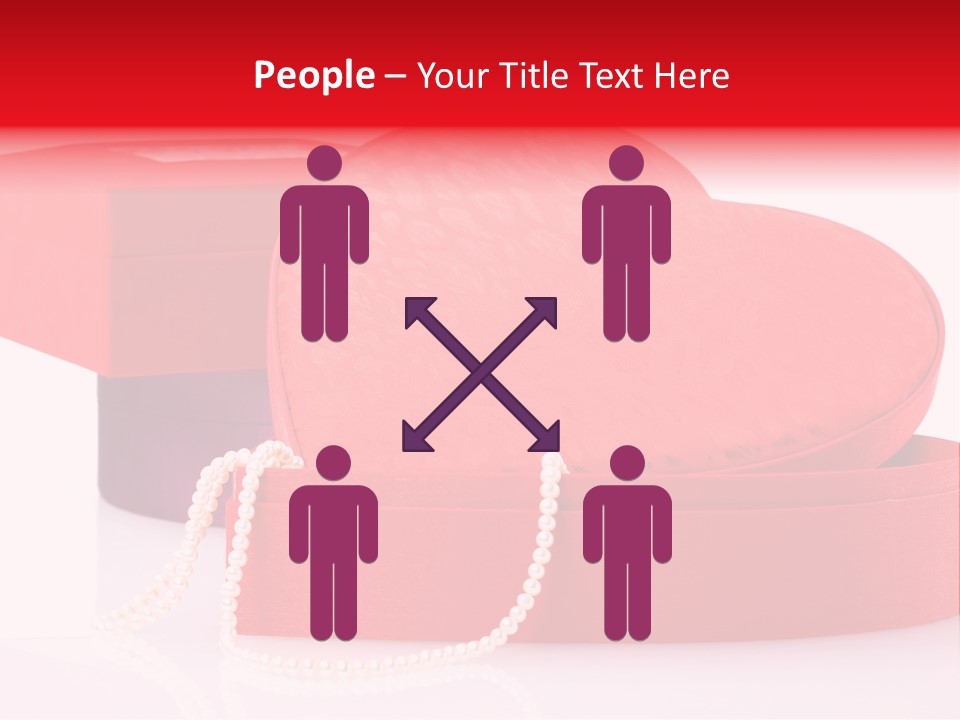 Event Red Gift PowerPoint Template