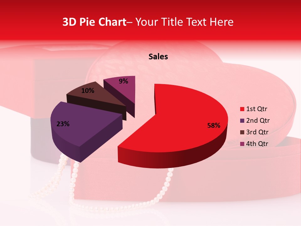 Event Red Gift PowerPoint Template