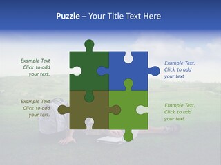 Young Ambient Summer PowerPoint Template