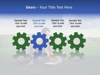 Young Ambient Summer PowerPoint Template
