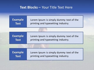 Young Ambient Summer PowerPoint Template