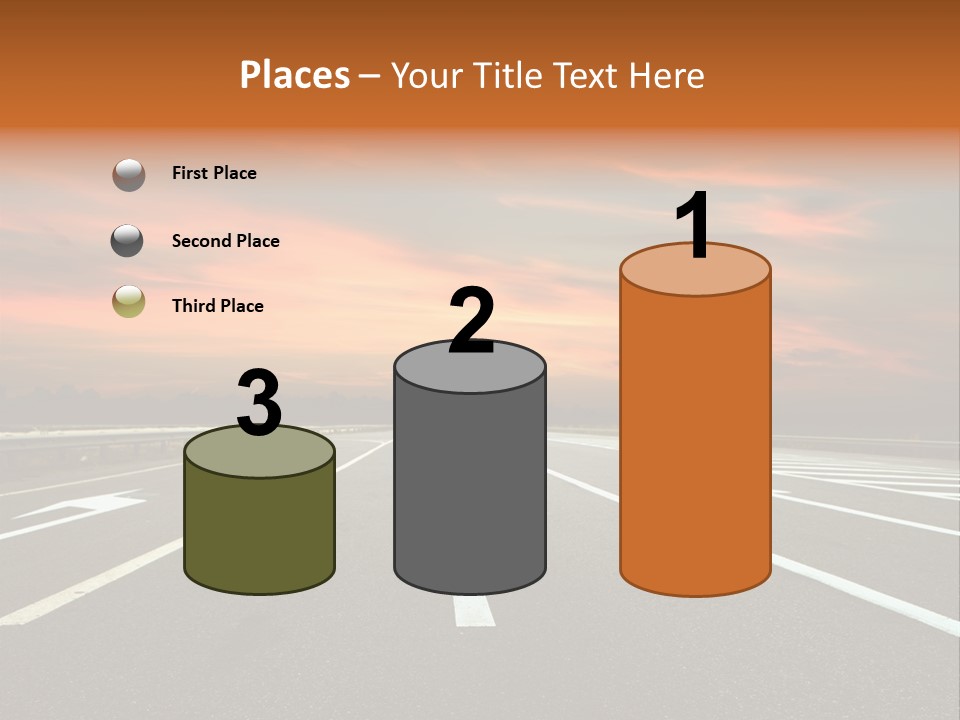 Country Dark Mountain PowerPoint Template