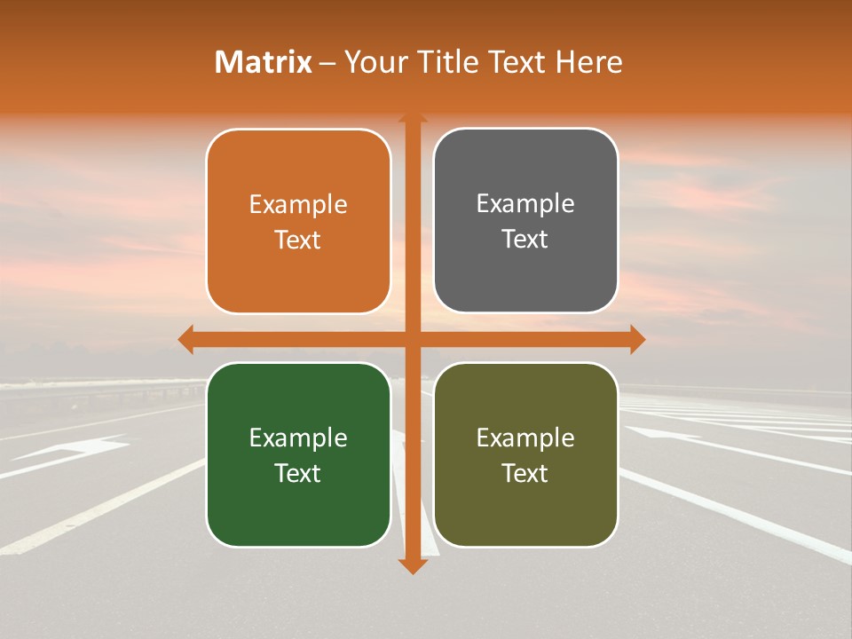Country Dark Mountain PowerPoint Template