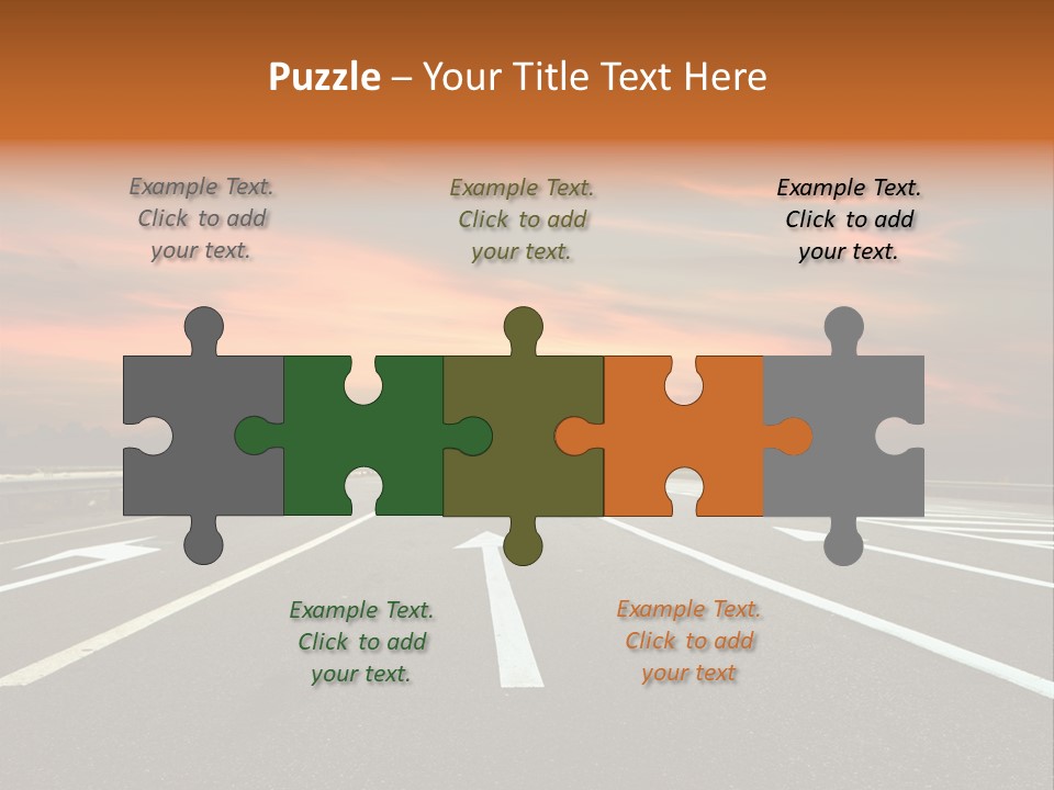 Country Dark Mountain PowerPoint Template