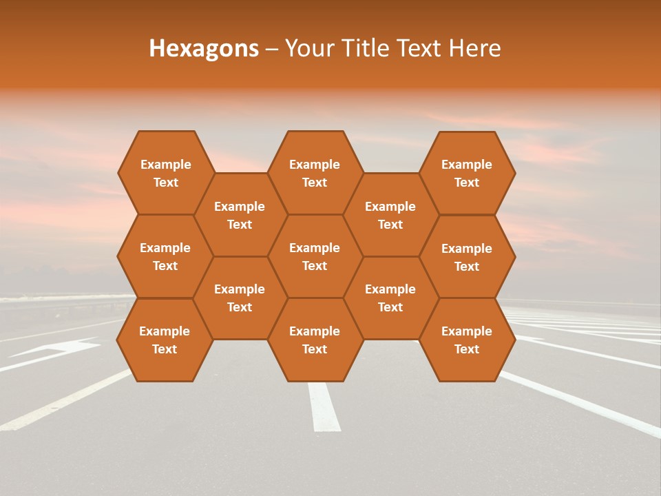 Country Dark Mountain PowerPoint Template