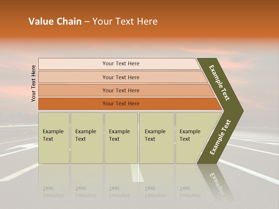 Country Dark Mountain PowerPoint Template