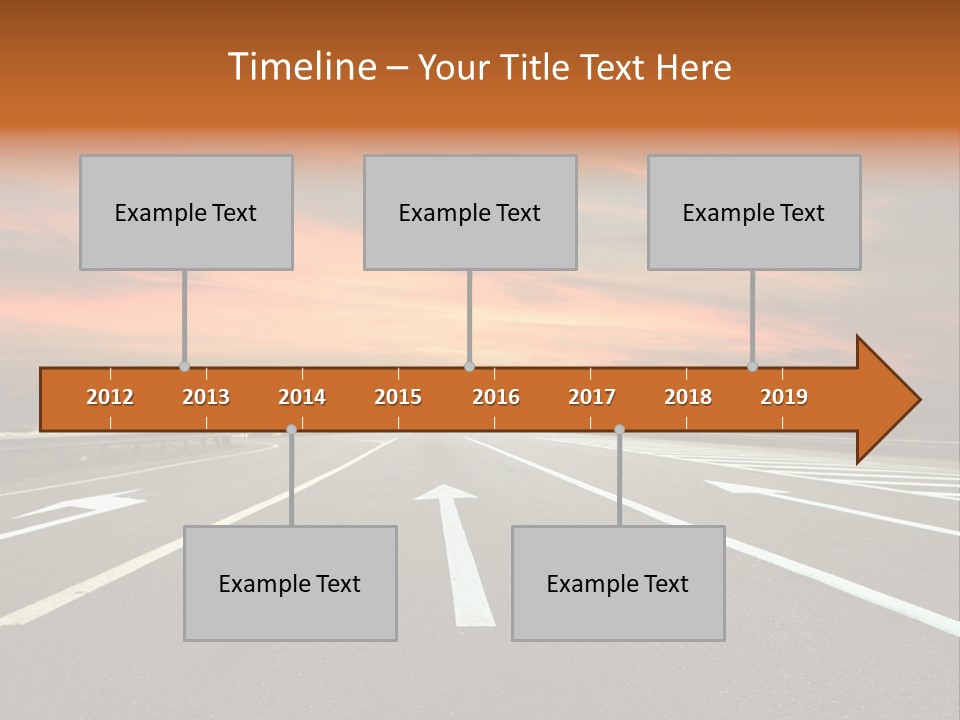 Country Dark Mountain PowerPoint Template