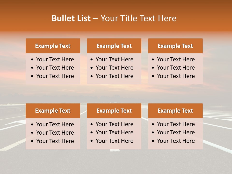 Country Dark Mountain PowerPoint Template
