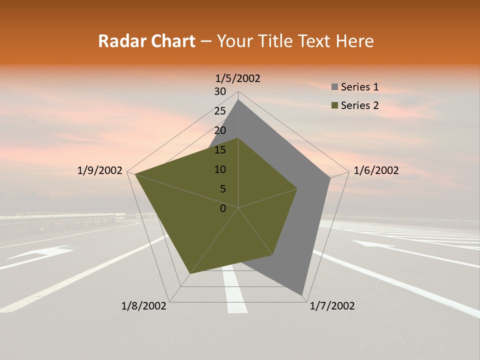 Country Dark Mountain PowerPoint Template
