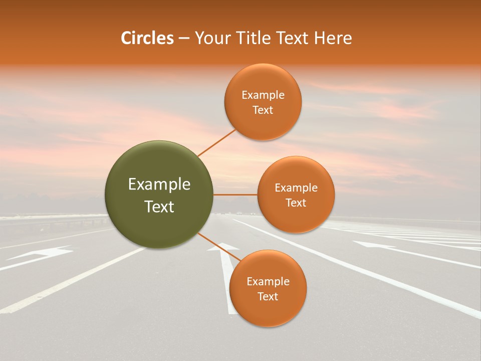 Country Dark Mountain PowerPoint Template