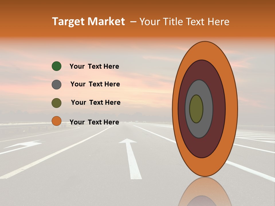 Country Dark Mountain PowerPoint Template