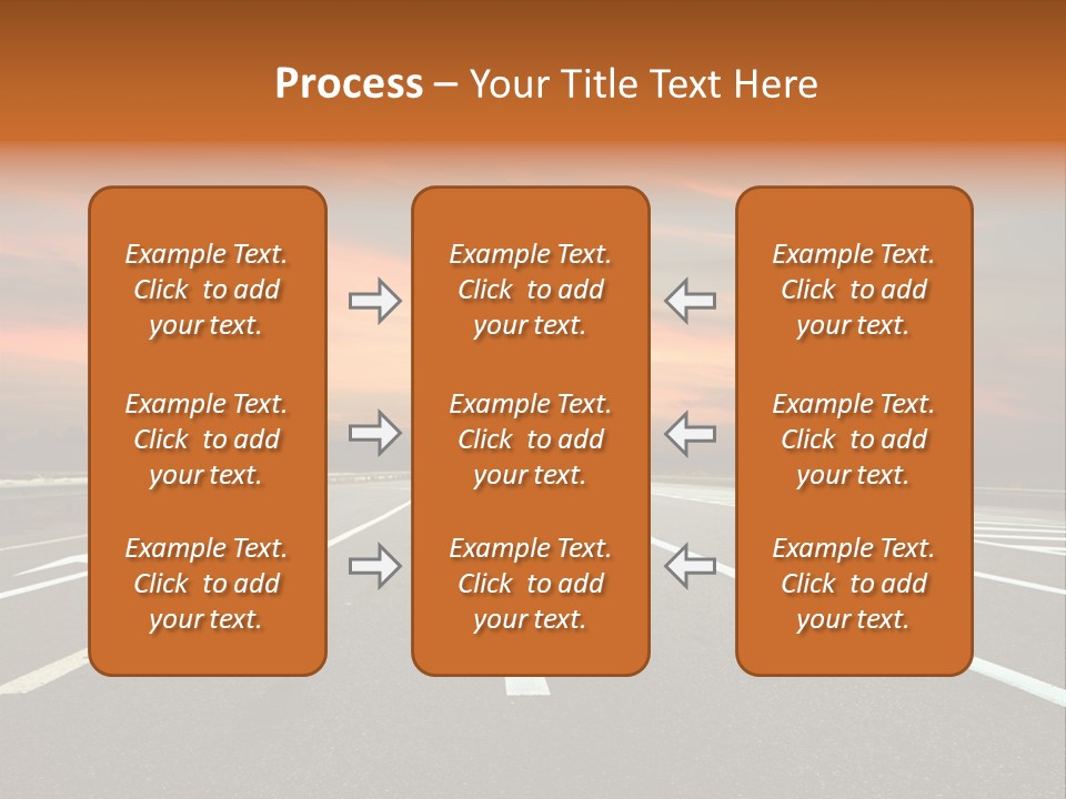 Country Dark Mountain PowerPoint Template