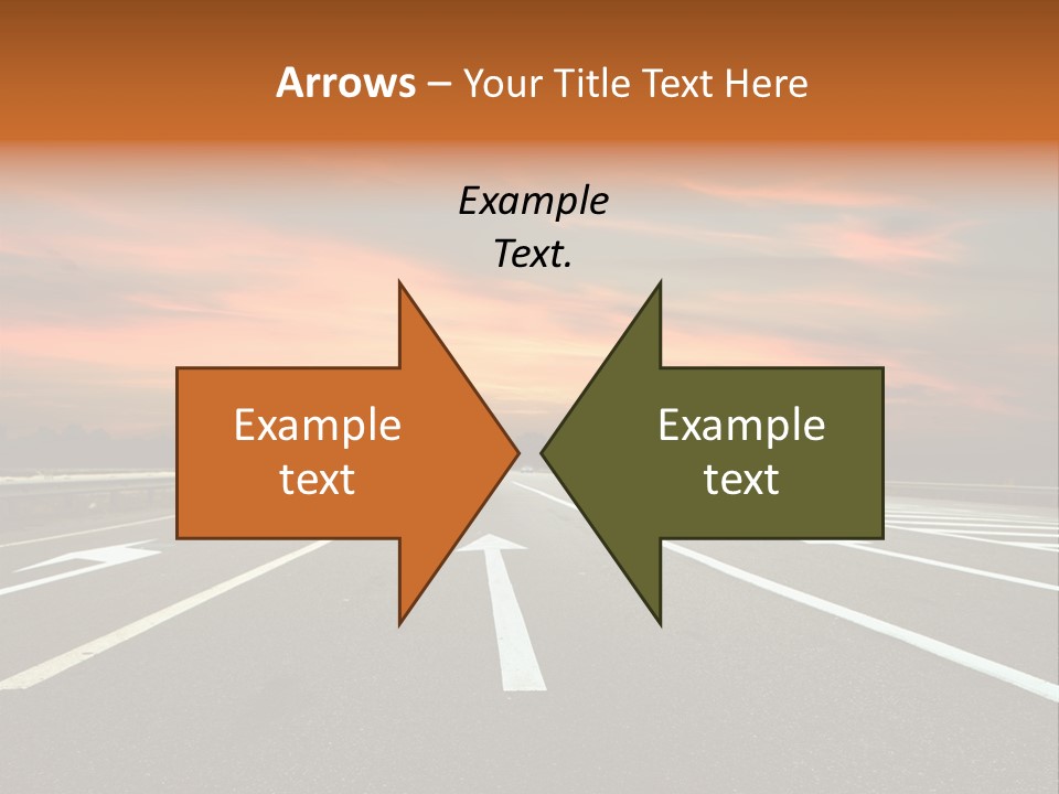 Country Dark Mountain PowerPoint Template